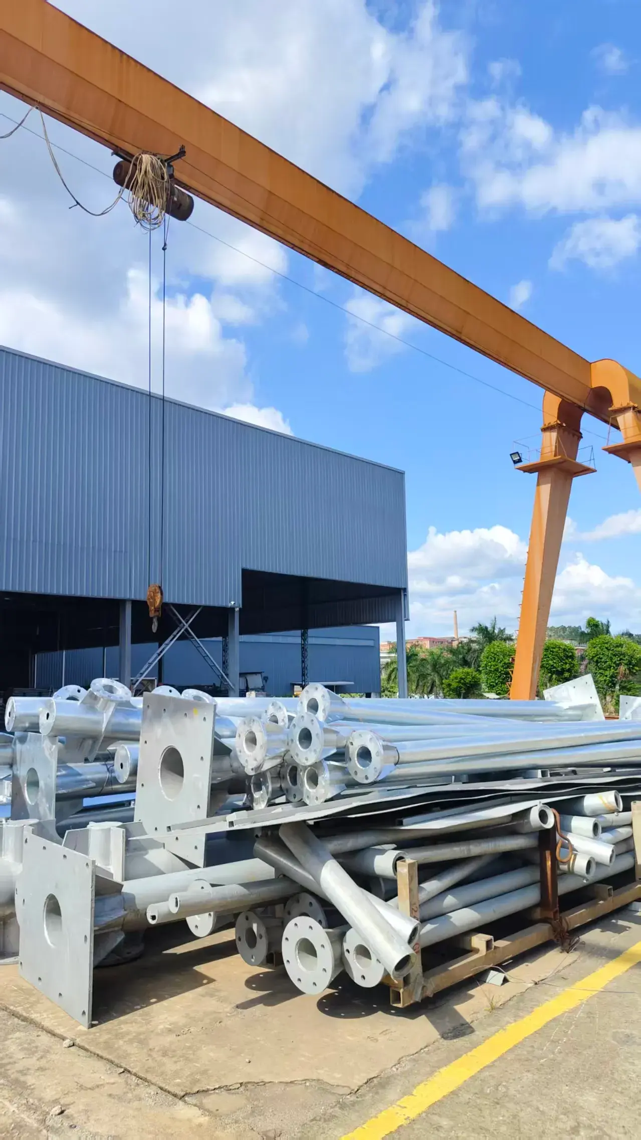 Finished Transmission Tower - Minyi Tower Products