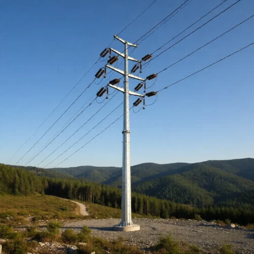 24m Electric Poles Tubular Tower – Durable Steel Transmission Tower for Efficient Power Distribution