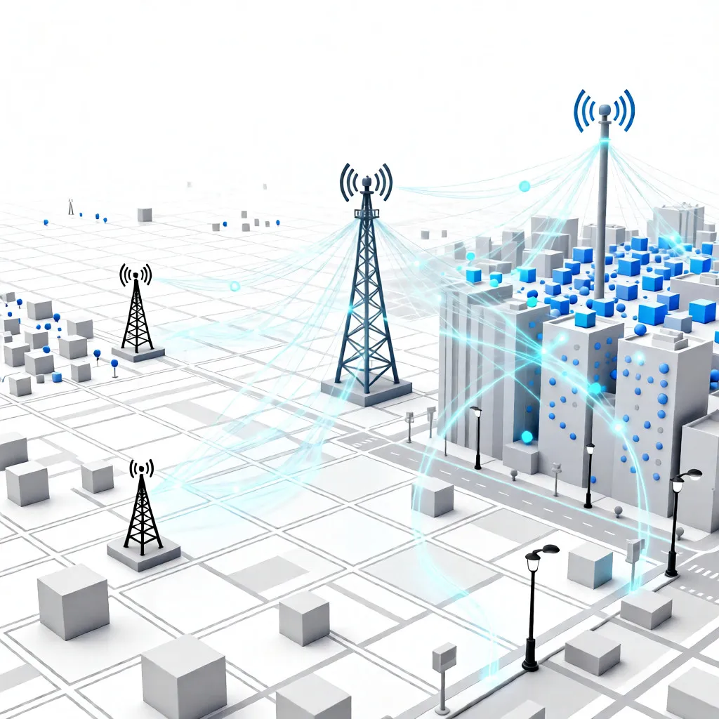 Minyi Steel Tower evolution macro, monopole, and small cell types